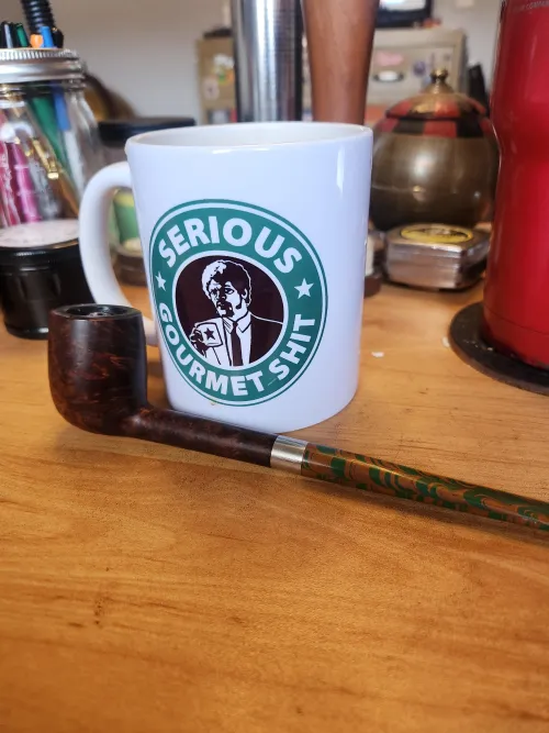 Luxury Navy flake in a Bruno Nuttens bing