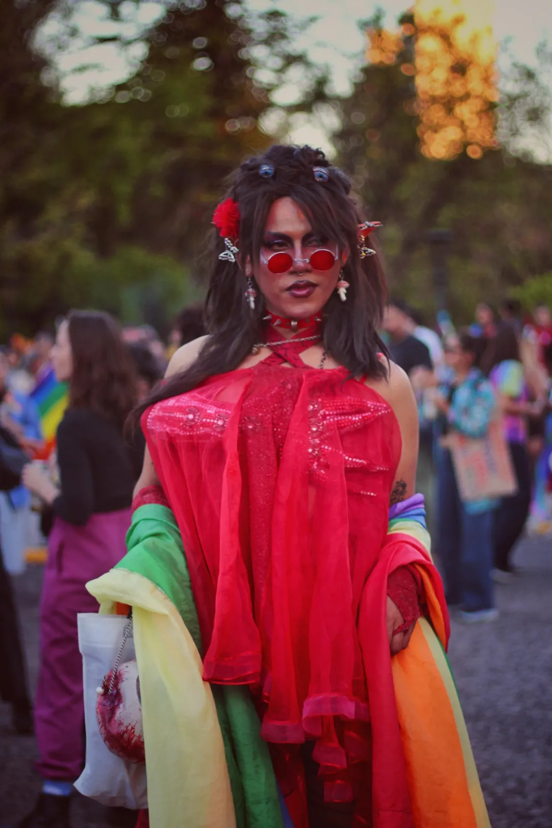 Red keeps envious b1tch3s away