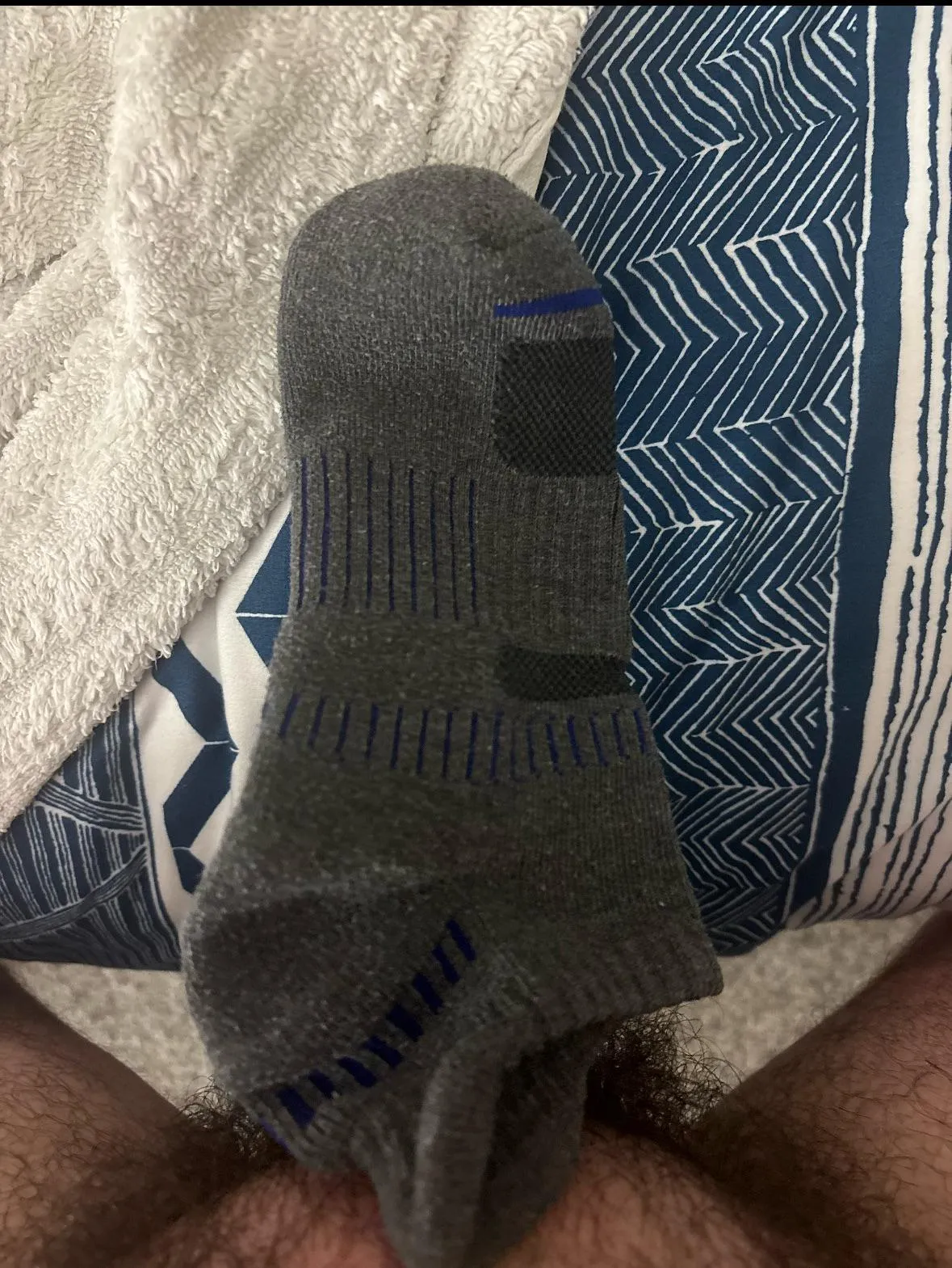 This sock is soo hard but I need to keep adding loads in it