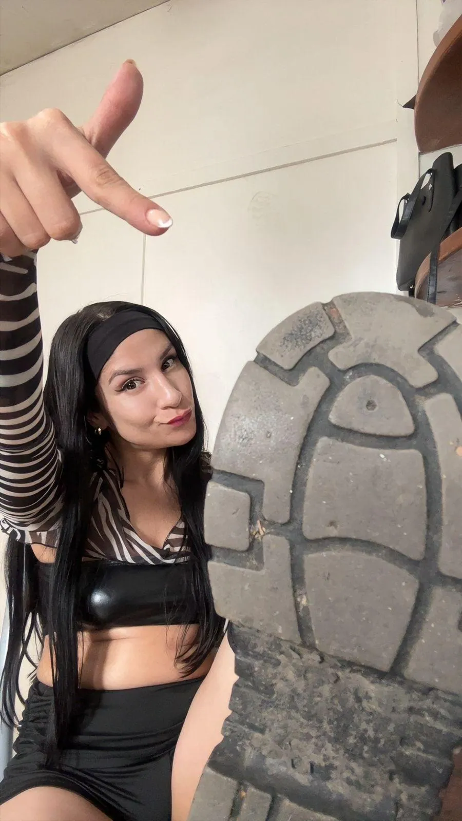 Your only purpose is to clean Mommy’s dirty boots and remember your place, down below where you belong.