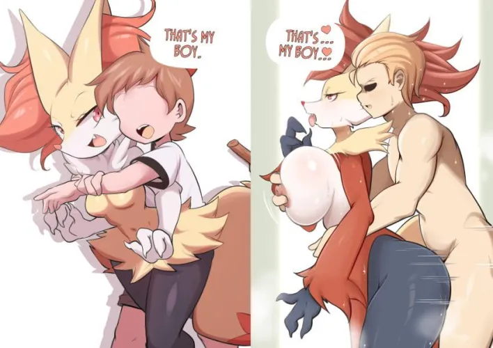 4-142 That's my boy! [Delphox] (lucyfer)