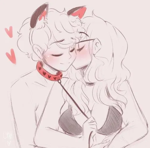 Is a gentle loving mommy who collars me too much to want?