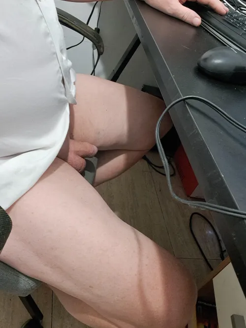 Working from home on Zoom