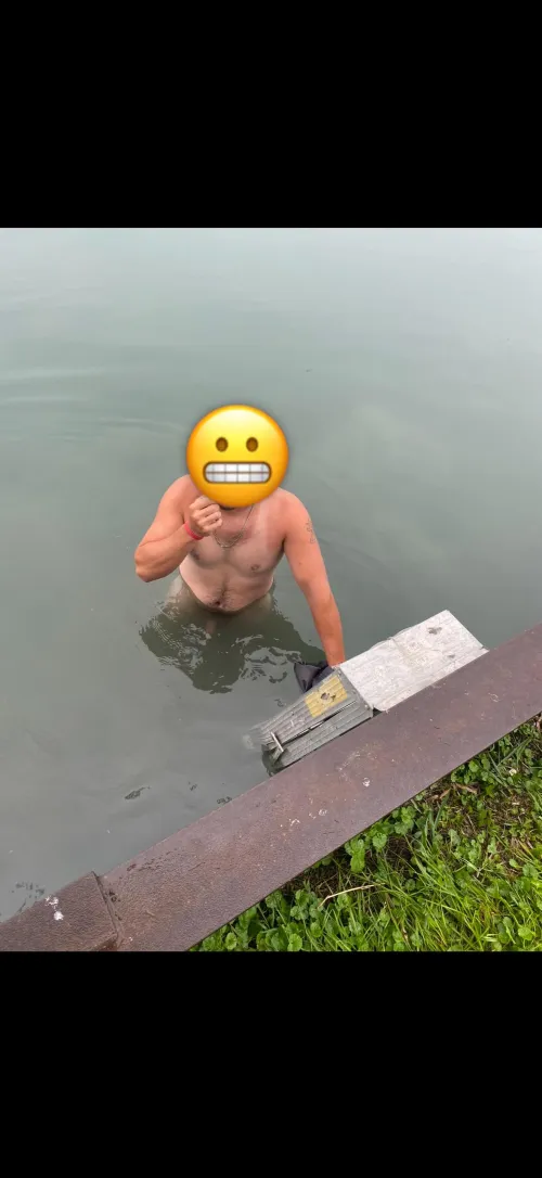 Early morning swim is the best