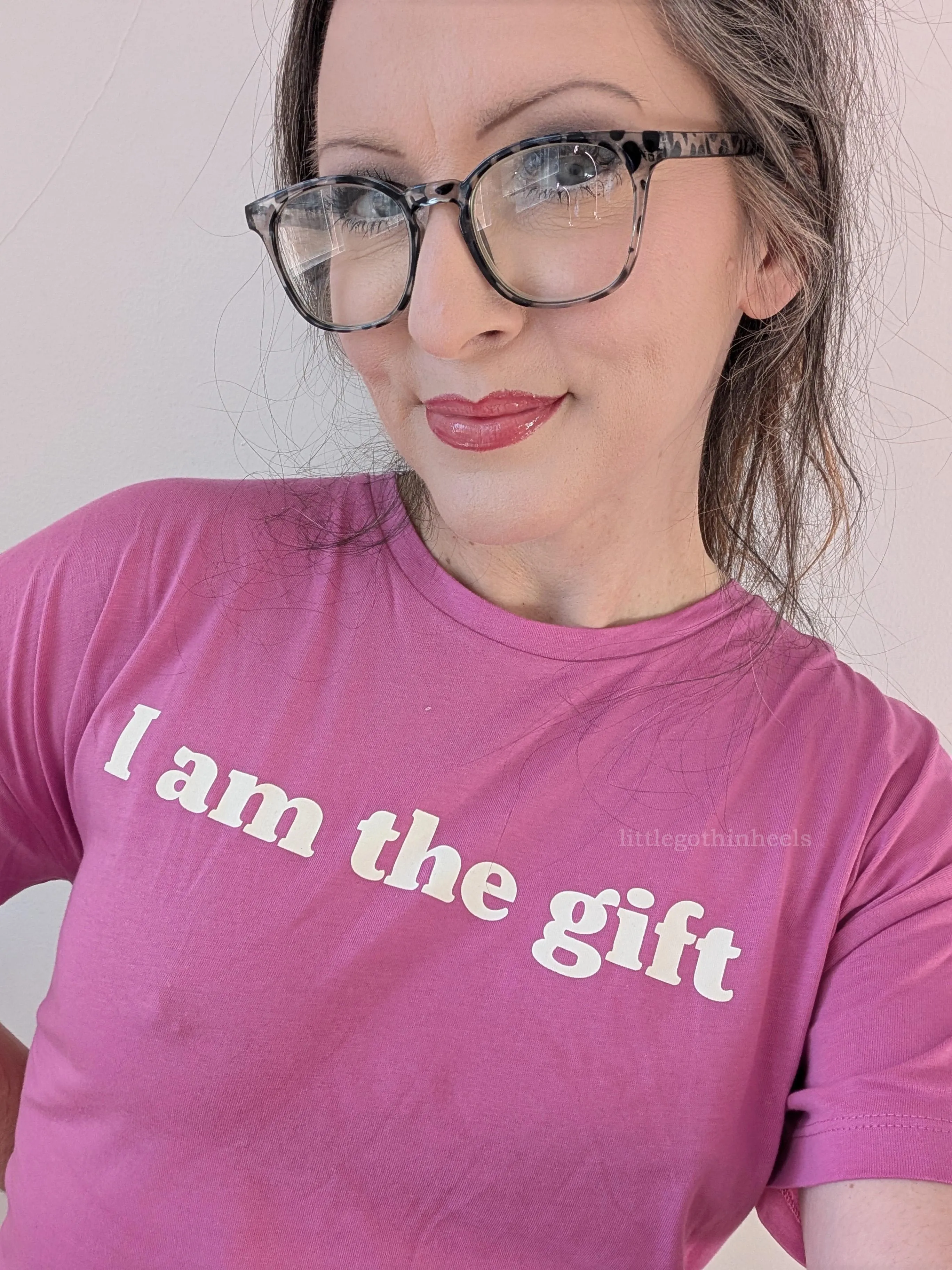 Nerdy but sexy selfie