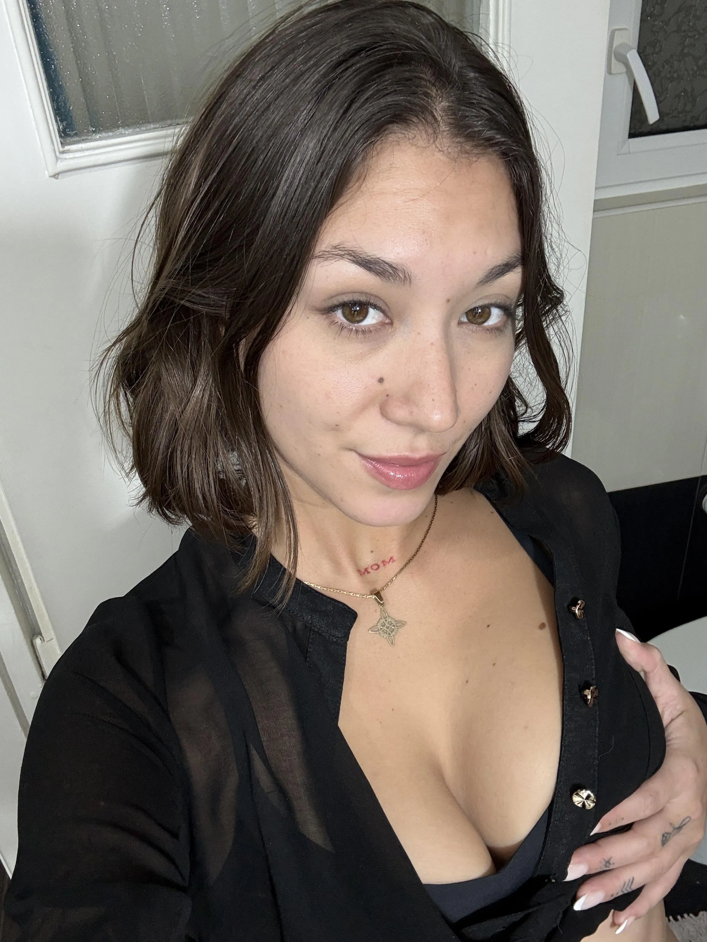 real selfie straight from the phone