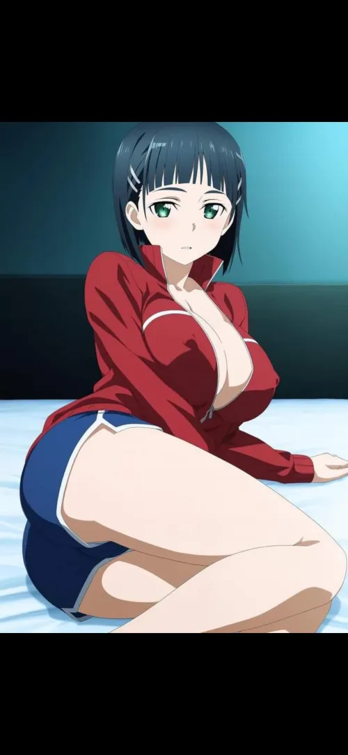 Suguha and her big tiddies