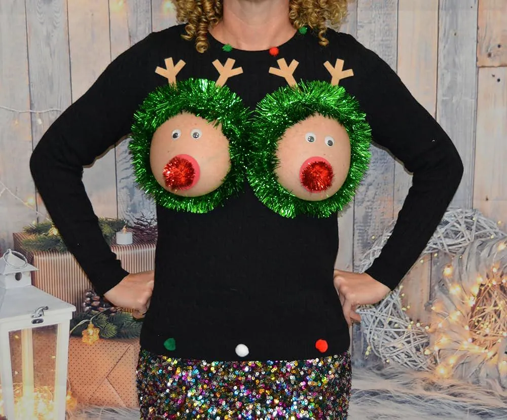 These sweaters are (were?) being sold on etsy and similar places.  Every year I intend to be organised and give some links to the sales sites earlier in the year to give everyone time to order one before Christmas.  And I never do.  Next year.......