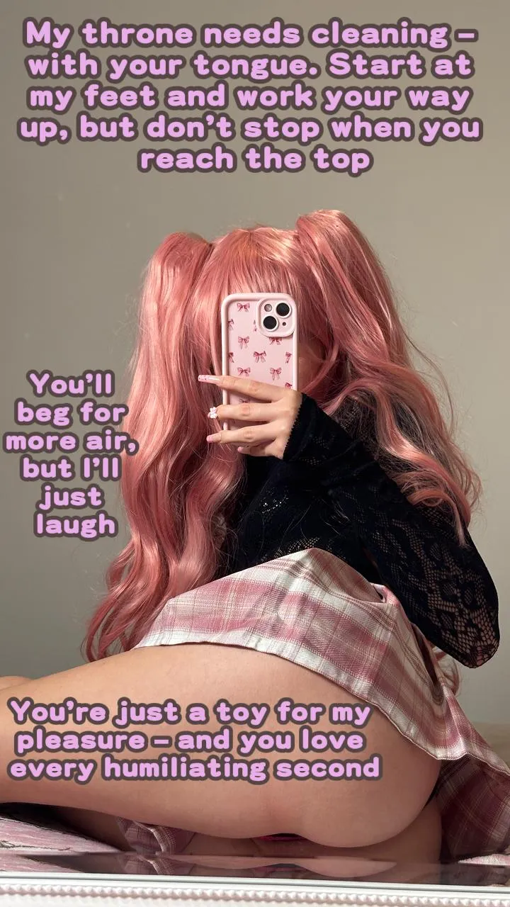 This is just about my satisfaction and your suffering!🤫 [ImageFap:princessdollmie]