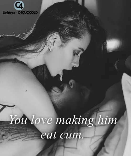 Would you let your wife feed you cum like this? no imagefap
