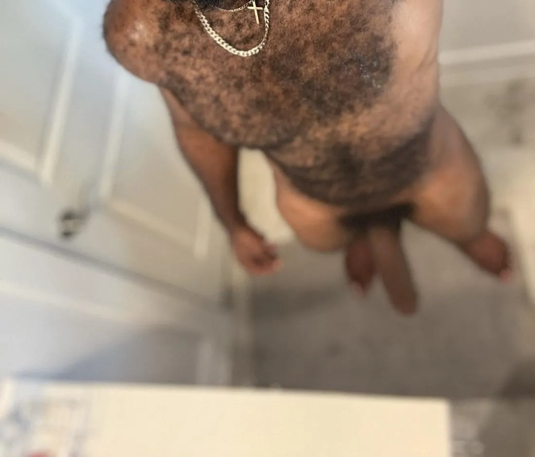 Get on your knees, imma put this 10 inch monster on your face