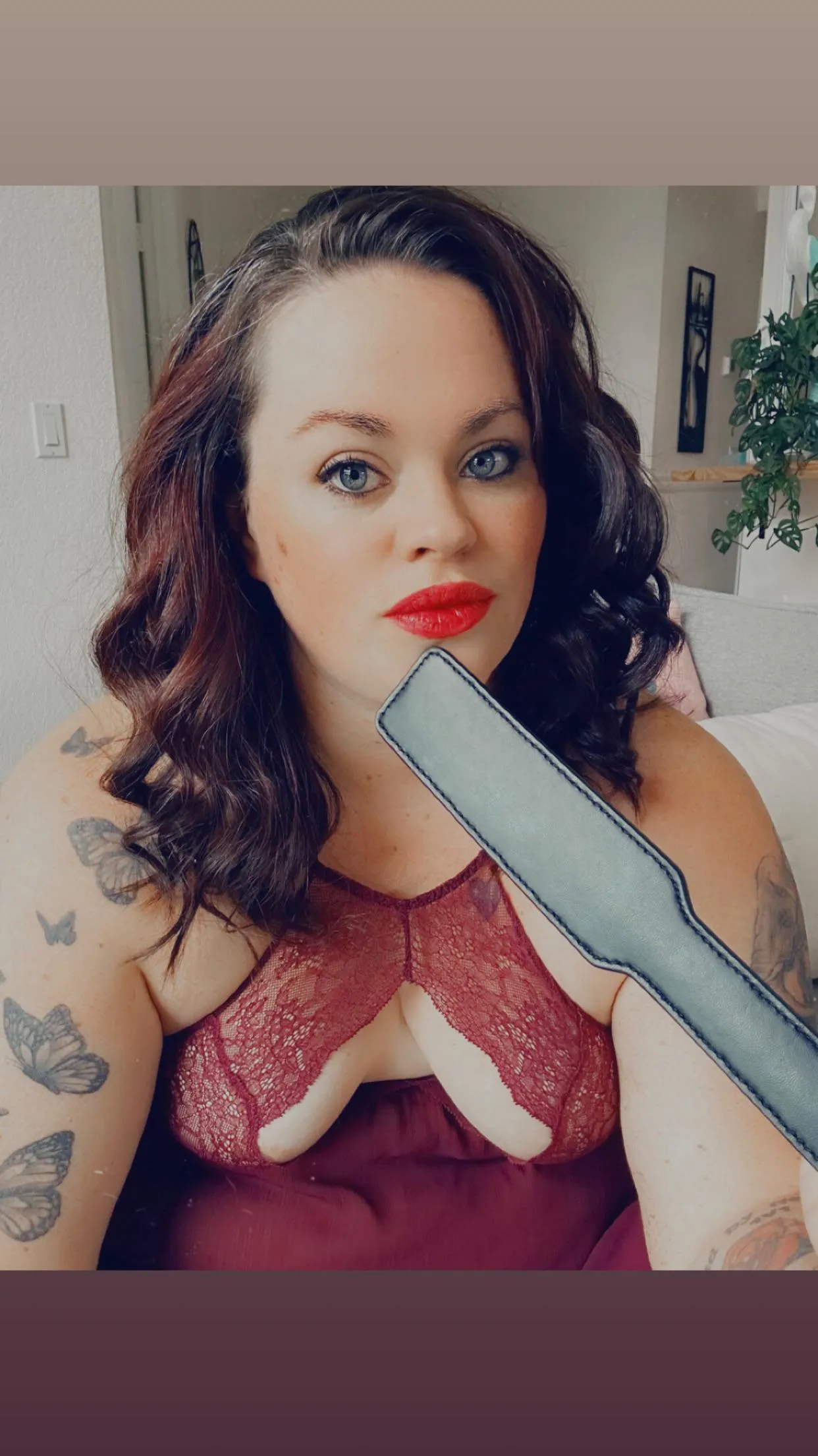 Spank me or let me spank you?