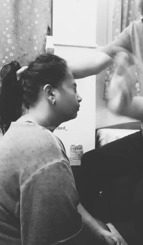 Wanted to hug her and at the same time wanted to slap her. Asked her preference - she said 