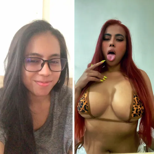 What do you think of my new hair? Imagine if hair dyes can make anyone ultra horny, ditzy, and bimbo 🤤💦 Who would you use it with and which colour?