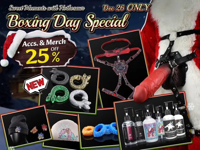 Boxing Day Treat 🎁 25% OFF Accessories & Merch One-Day Only