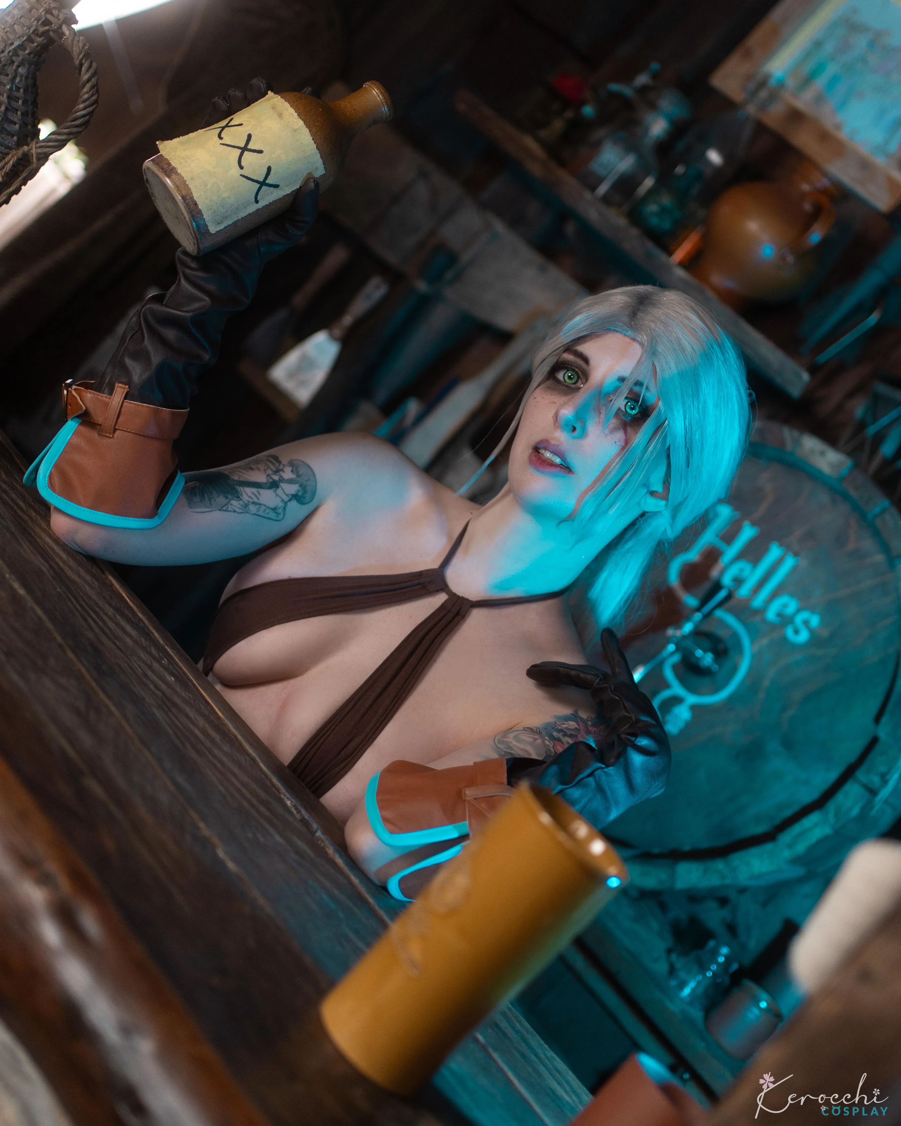 Ciri from The Witcher 3 cosplay by me (Kerocchi)