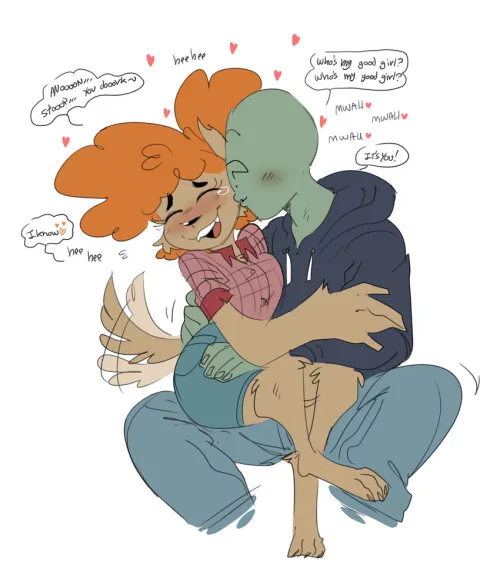 Cuddles (mhdrawin)
