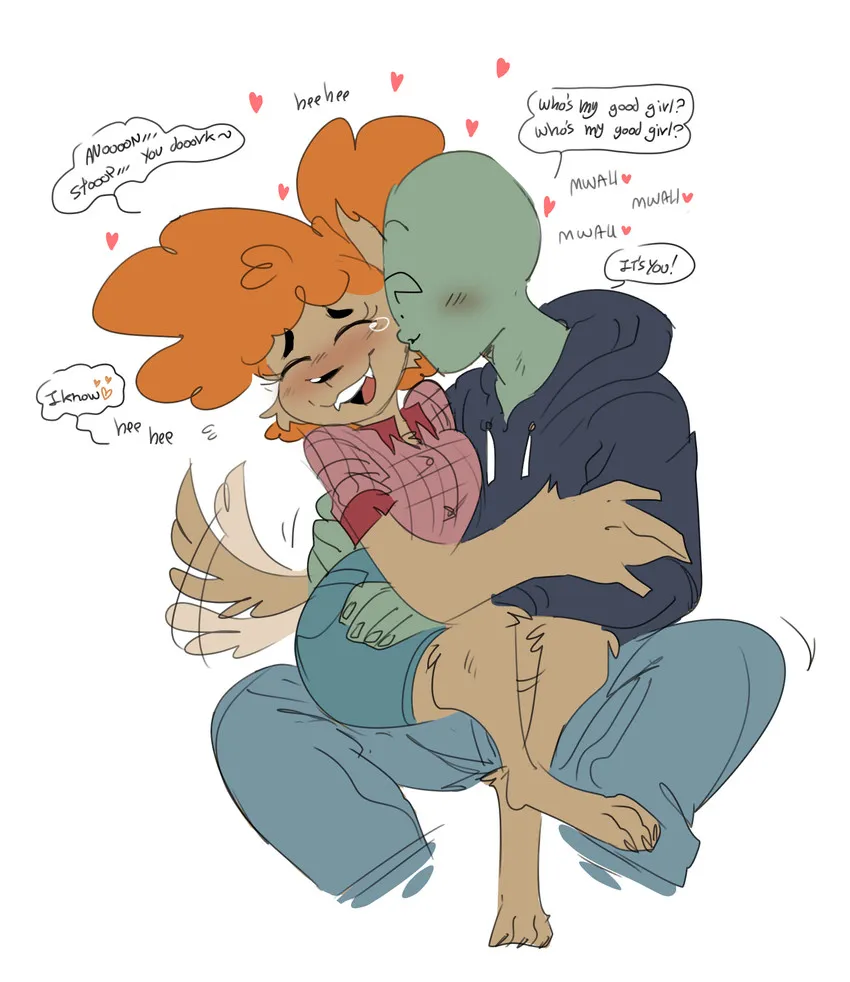 Cuddles (mhdrawin)