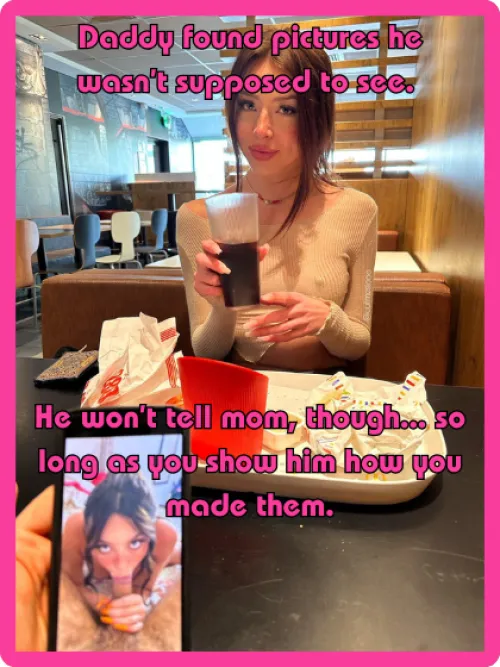 Daddy's little secret...