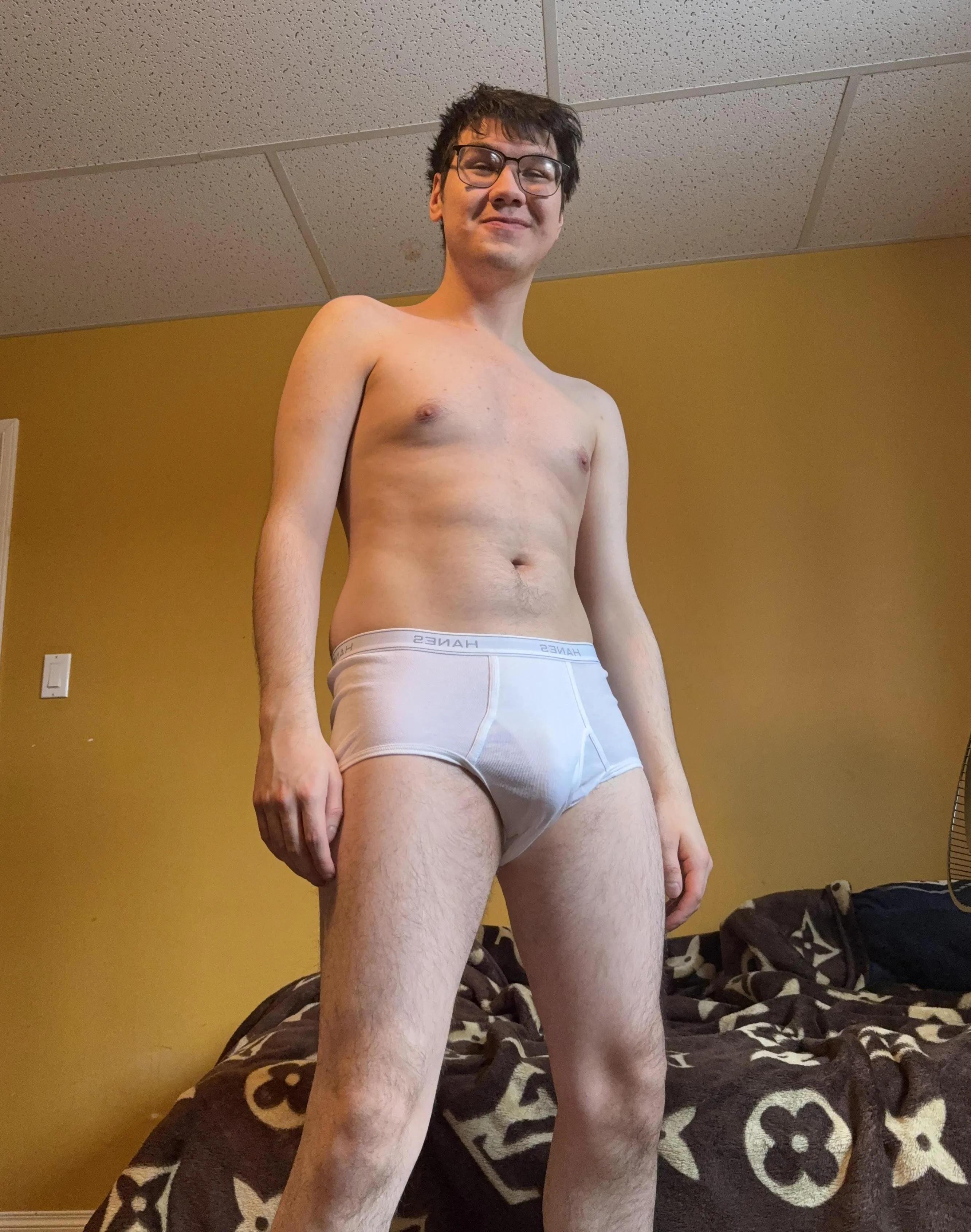 Ever wonder what the nerdy boy is hiding under his clothes?