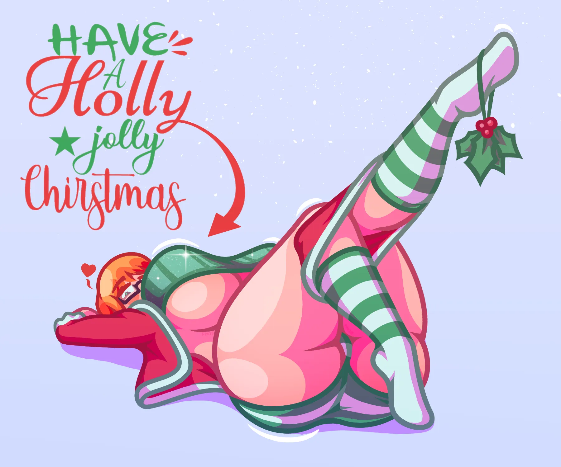 [F] Holly wishing you a jolly Christmas (FandangoMango)