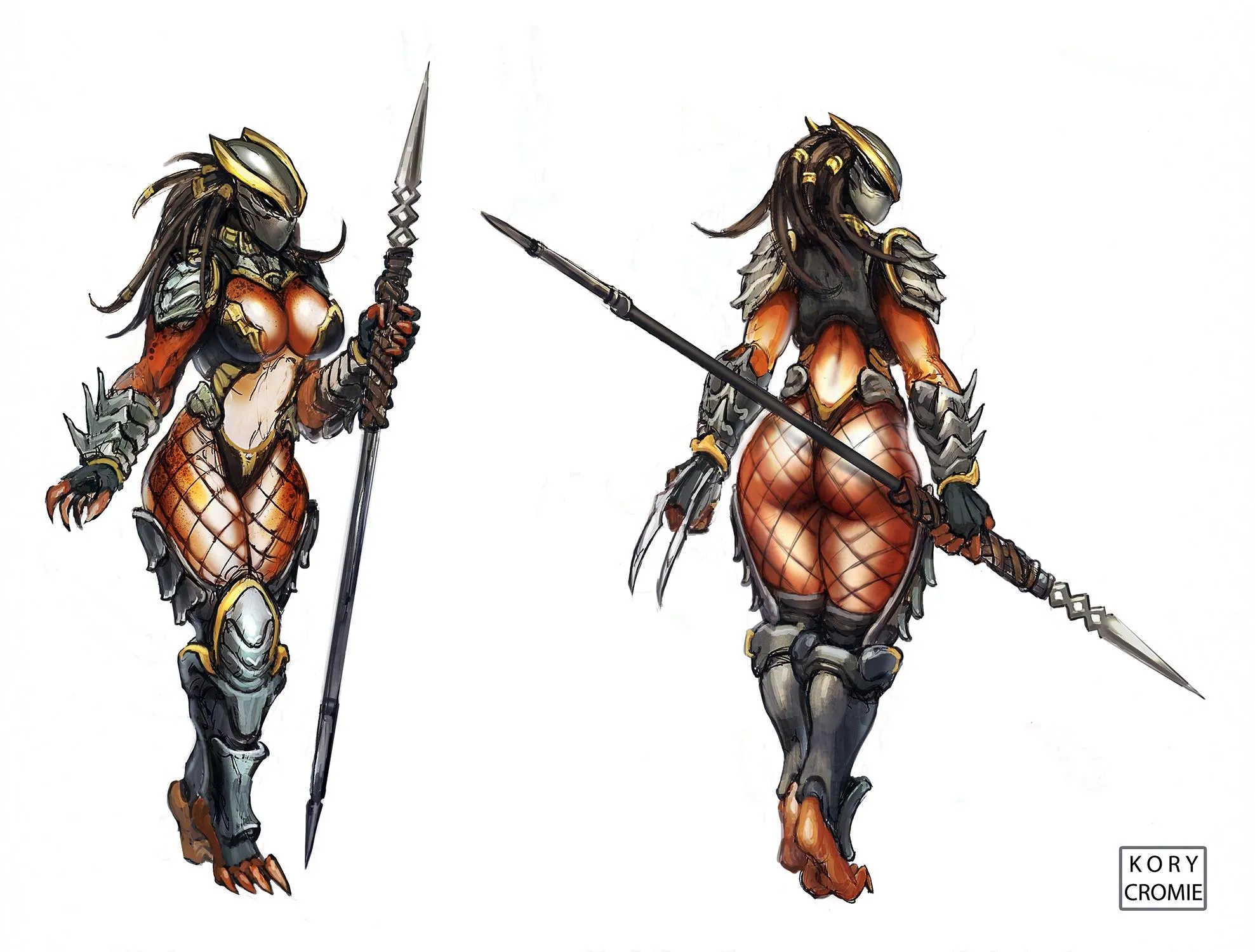 Female Yautja Hunter by TheGeniusFetus