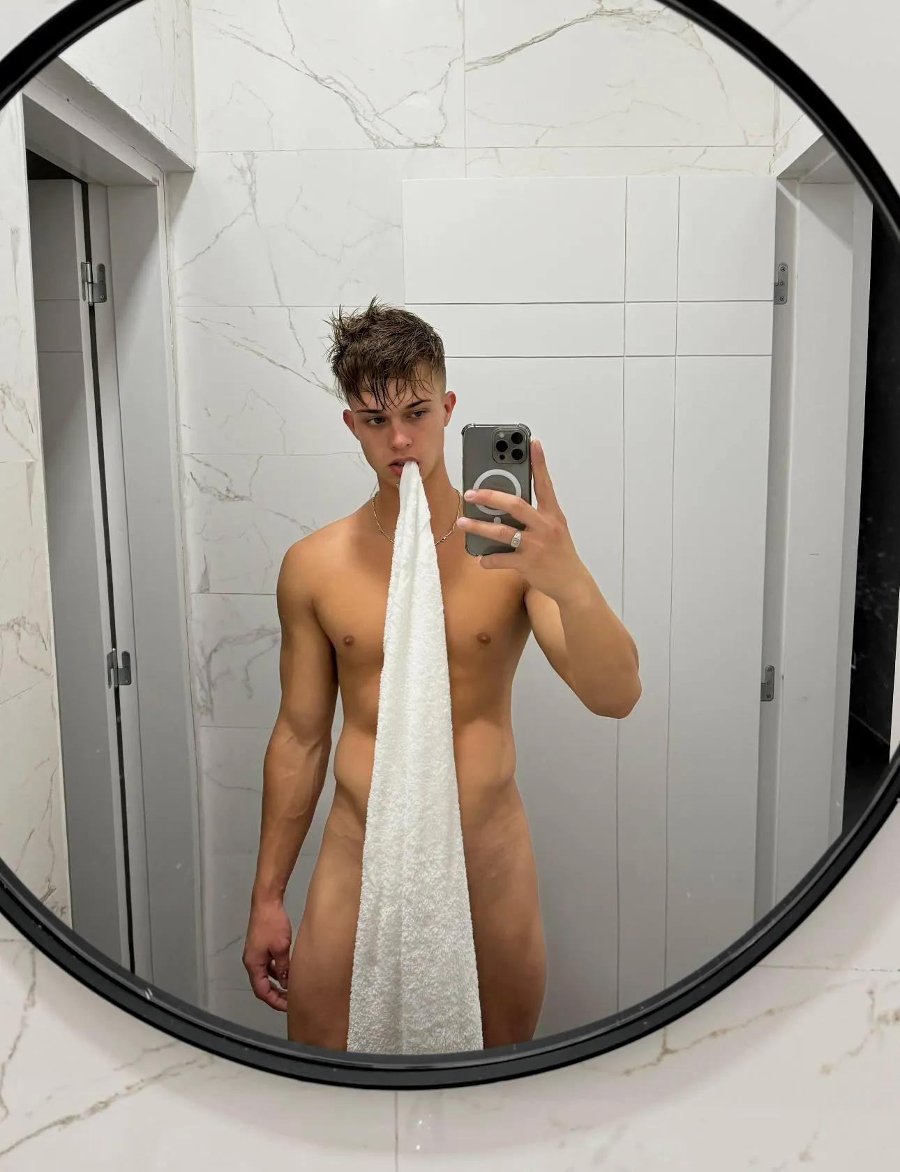 Good day. I'm going to shower