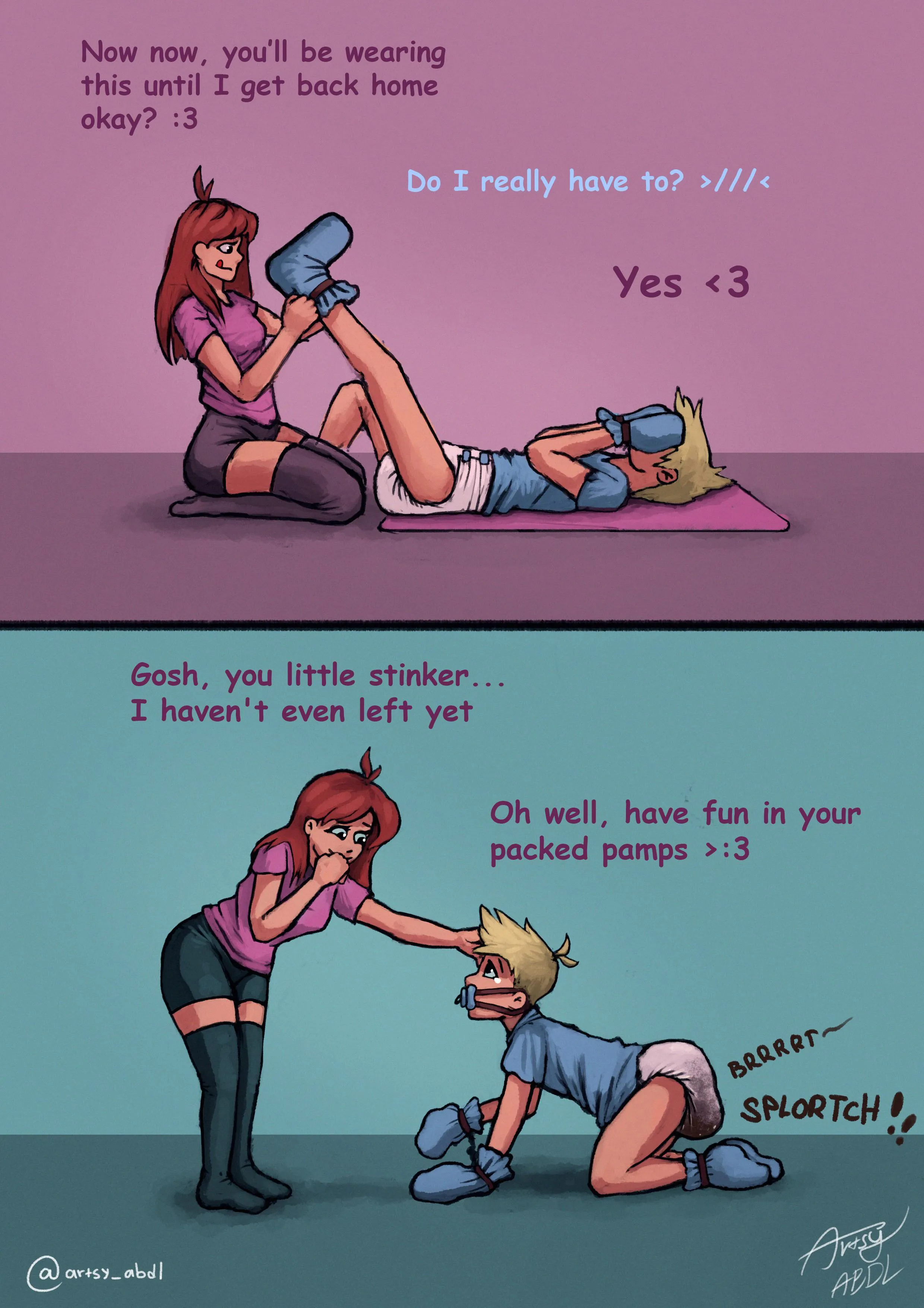 He’s got a looong day ahead of him