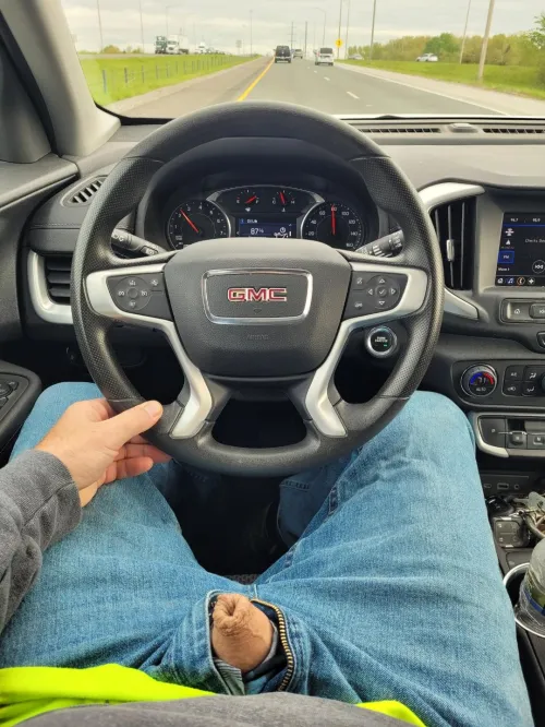 I prefer driving like this