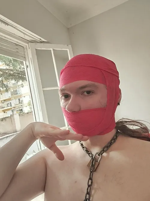 i tried cloth mummification and god i love it so so much