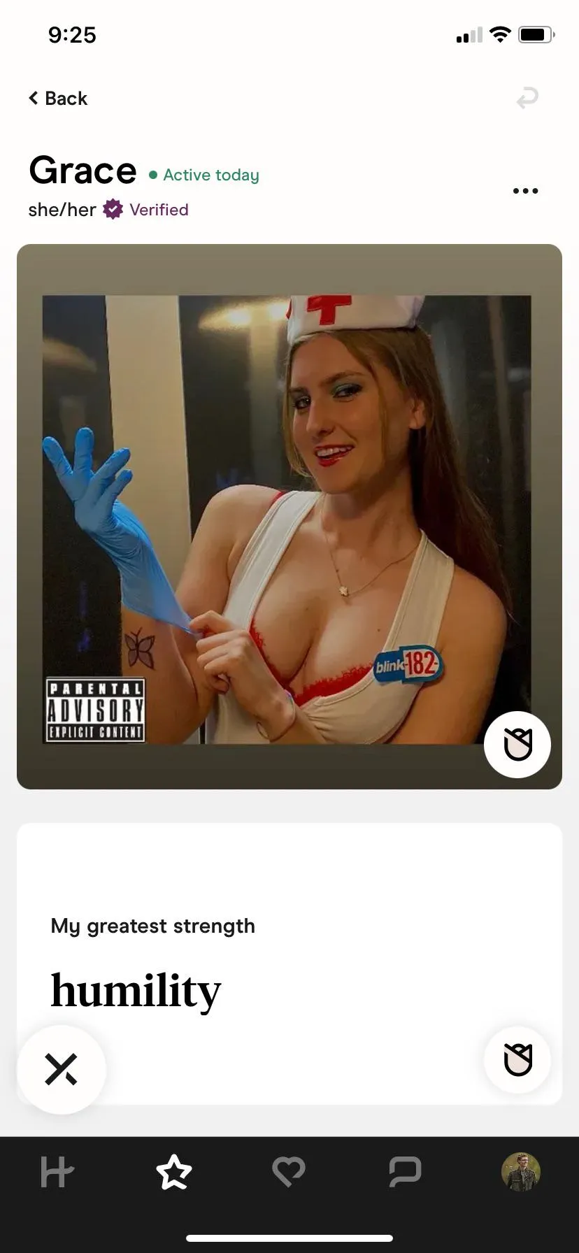 I wish she was my nurse