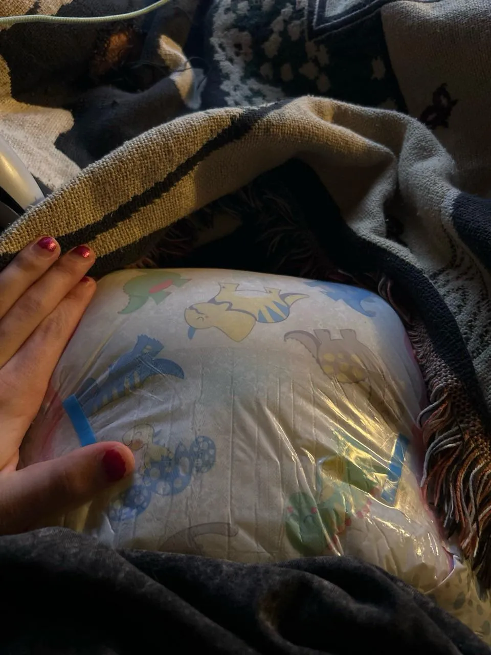 Its now 17 wettings and 3 good messes later omg its so full