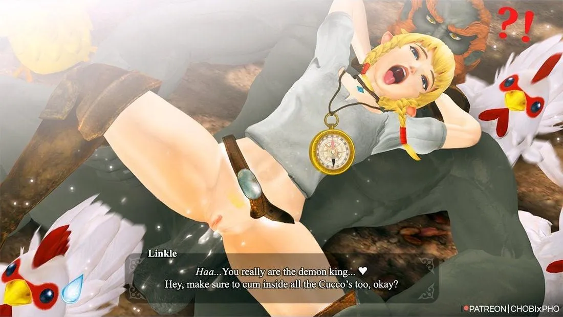 Linkle ass creampie by Ganondorf (CHOBIxPHO)