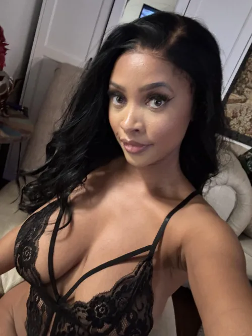 Little black lingerie