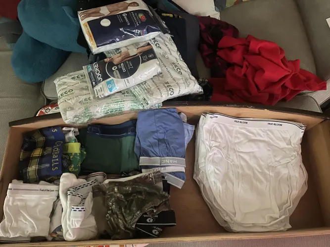 My family ether likes to embarrass me or thinks I need new underwear.