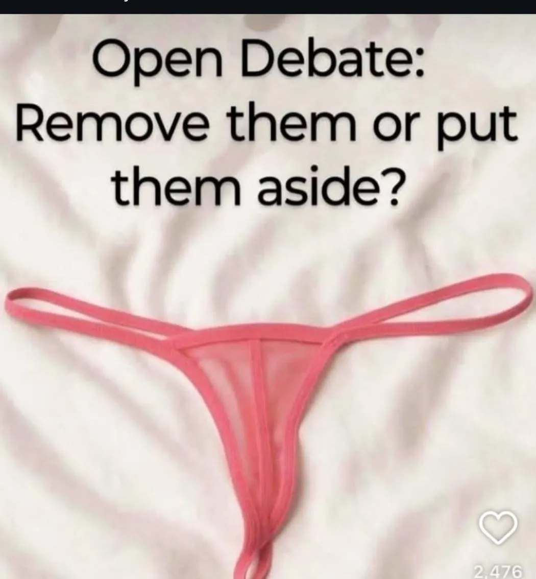 Open debate