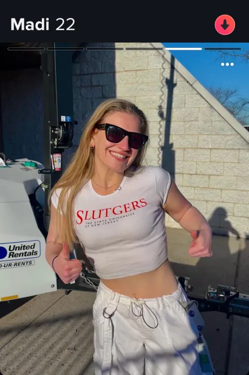 Proud Rutgers student