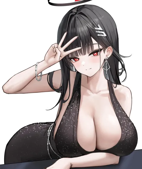 Rio’s black dress (sab)