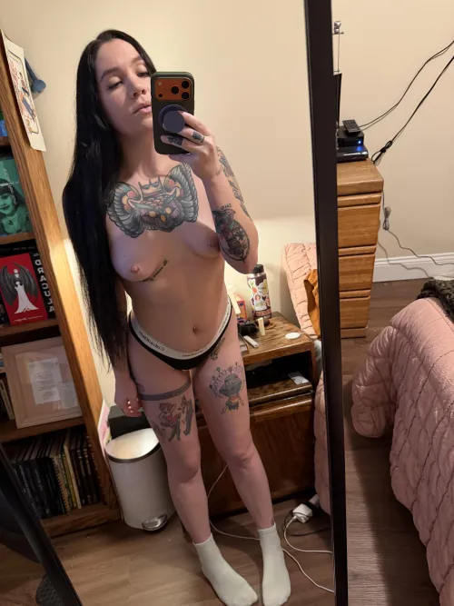 So cold, my nipples could cut ice