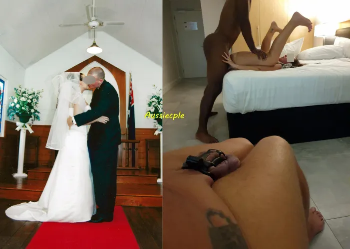 We were married in there and now getting pounded with my legs in the air 🍆💦🔒🗝️♠️