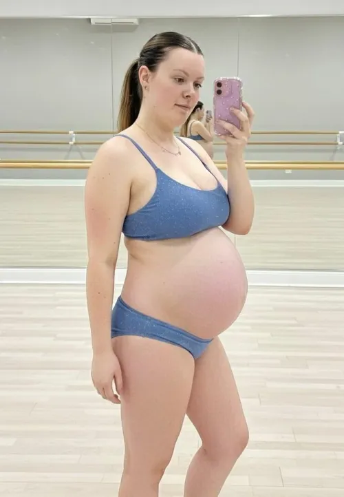 Would you rub my belly if I ride your cock