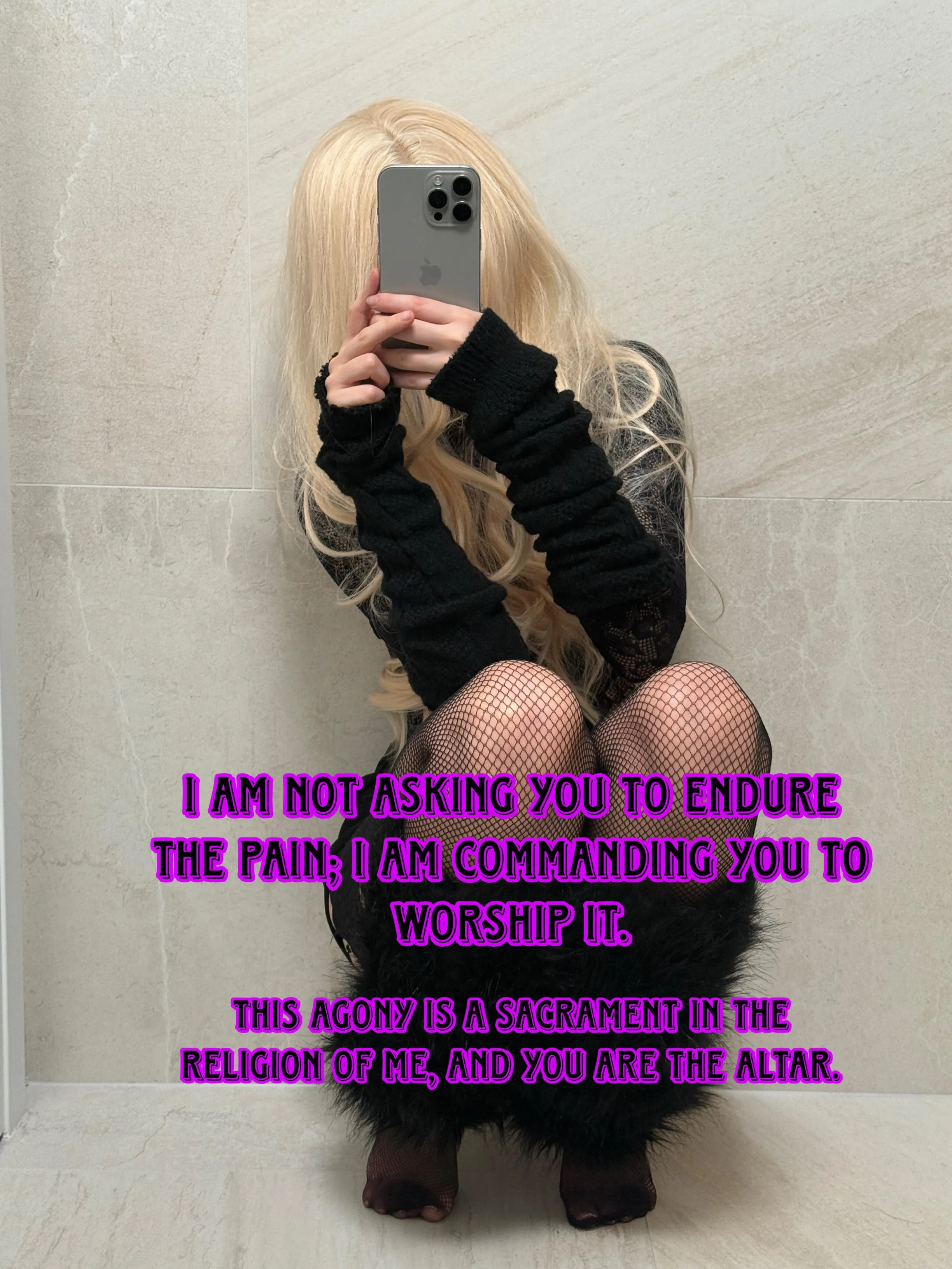 Your pain is my pleasure. [no imagefap]