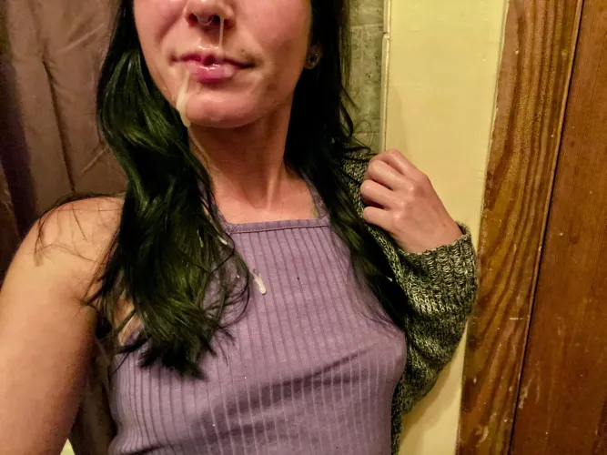 Always fun getting covered