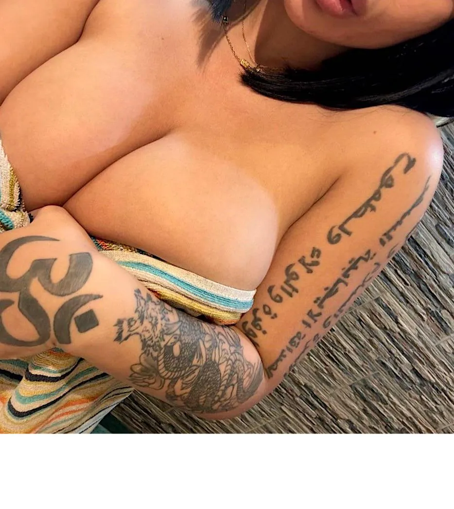 do tattoos add to the tease? Okay