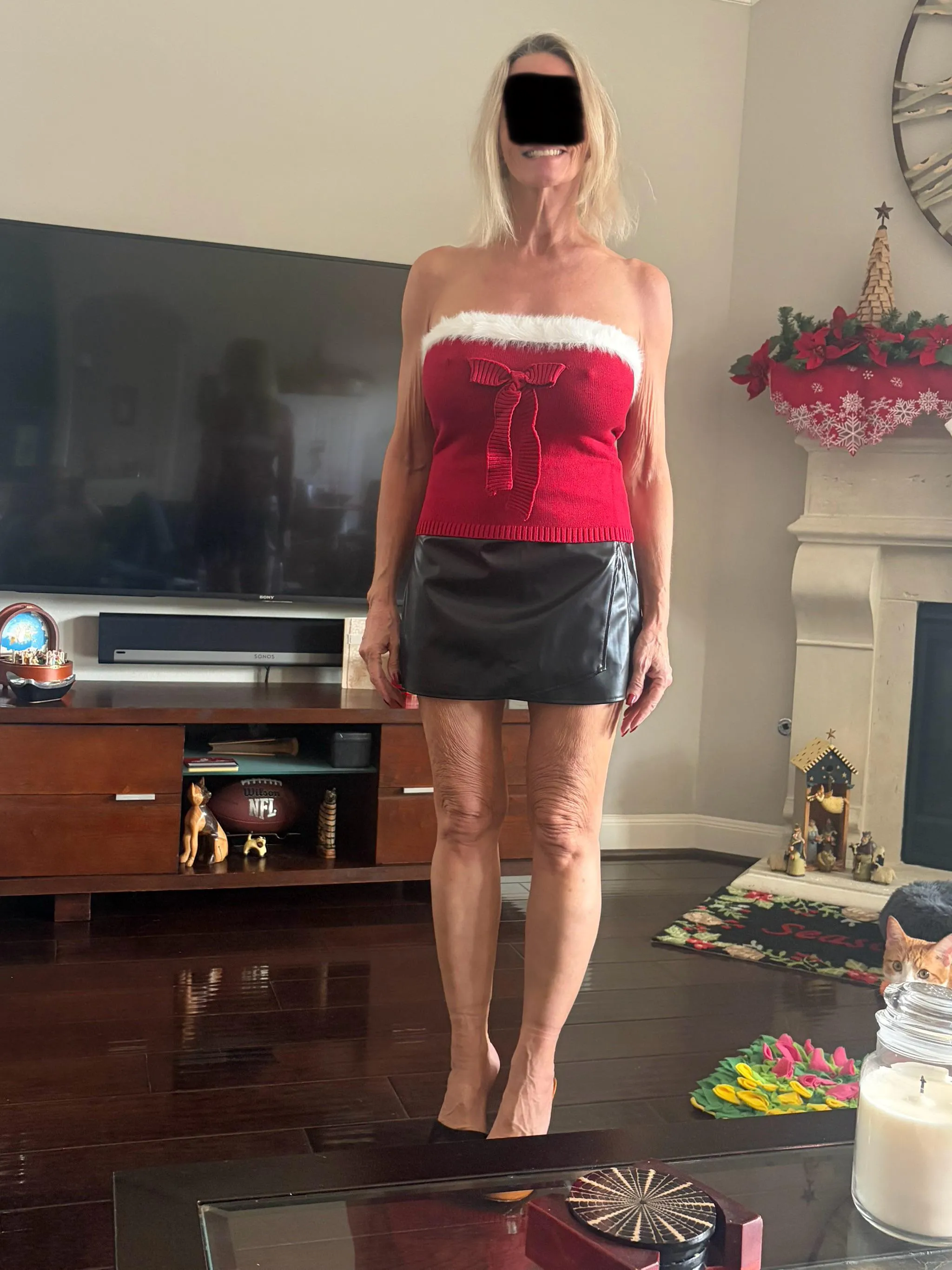 How would you rate my Christmas morning outfit?