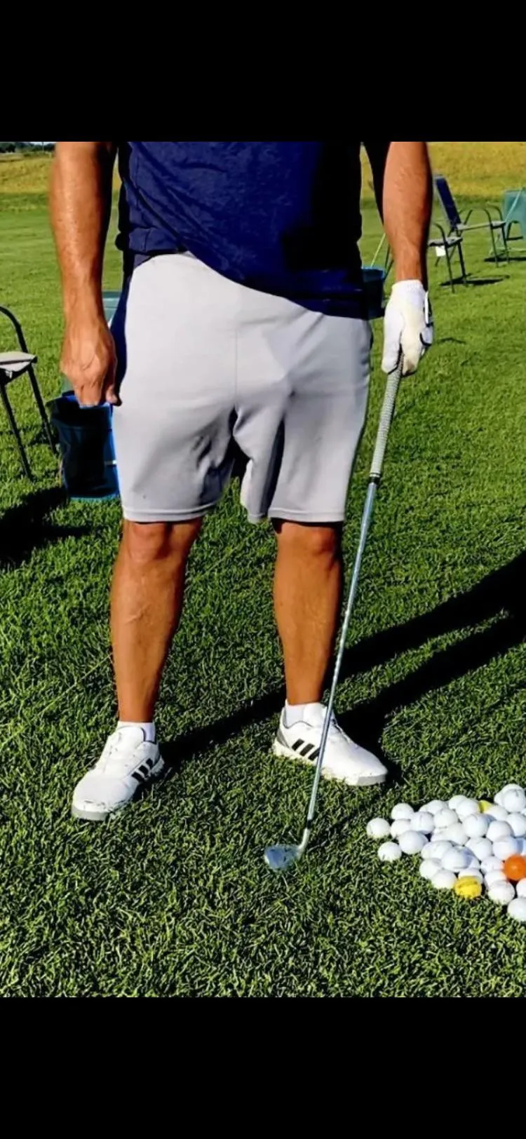 I hope Santa brings me the new club I asked for.