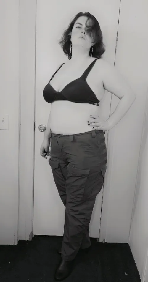 Just a little modeling with my new boots, at another 1 inch or so for the heels for a total of 6'2. :D