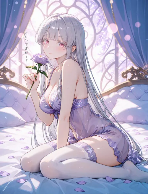 Lavender Nightwear