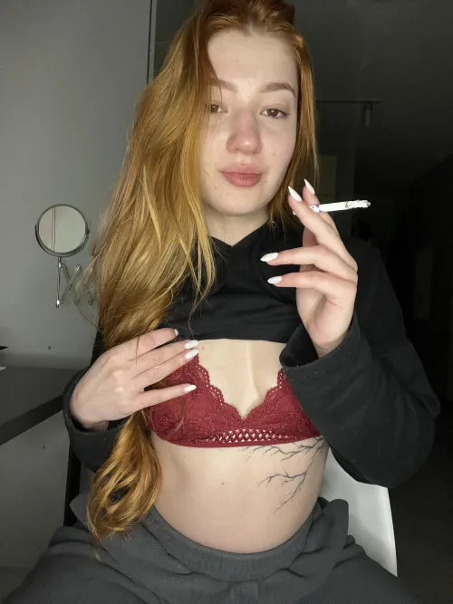 Love to tease you when i smoke