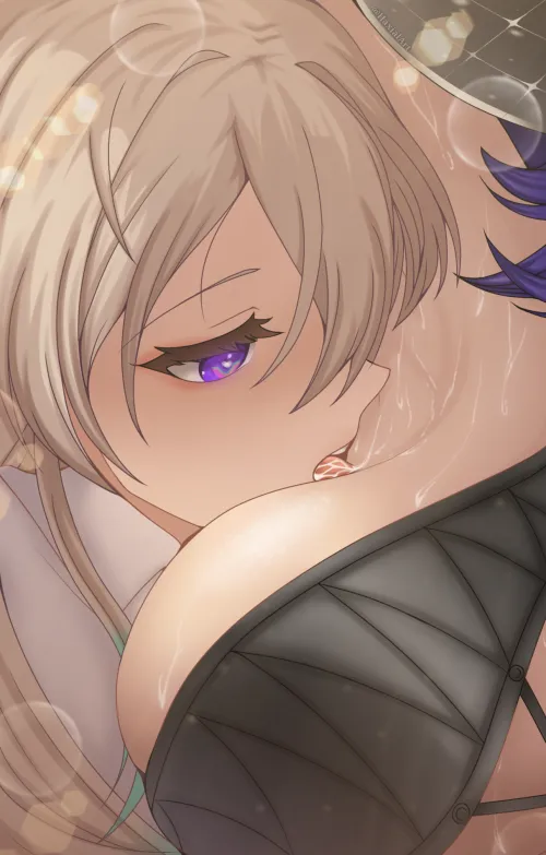 Lynae tastes Lucilla (HaxialArt) [Wuthering Waves]